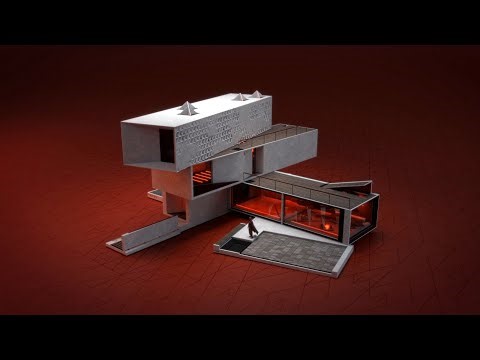 Chaos Unbox - Turntable Unfolding Architecture