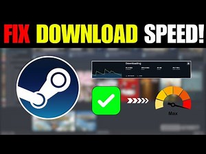 How to Fix Steam low Download Speed (Quick & Easy)
