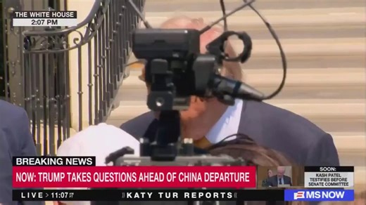Reporter: “To African-Americans concerned this is going to draw Black members of congress off the map, what do you say?” TRUMP: “I think it's been a wonderful process.”