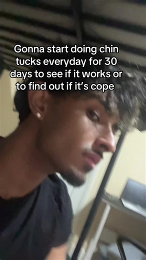 I think I might be cooked for new years #chintucks #hyoid | chin tucks