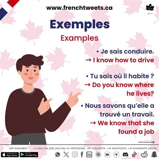 Confused between savoir & connaître? 🤯🇫🇷