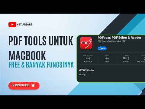 PDFgear di MacBook: Aplikasi Gratis untuk Edit, Convert, dan Kelola File PDF dengan Mudah
