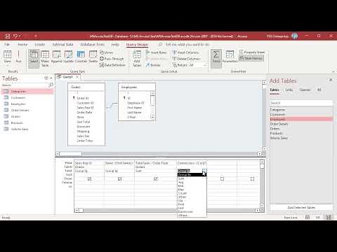 How to Convert Aggregate Query Results into a Table in MS Access - Office 365