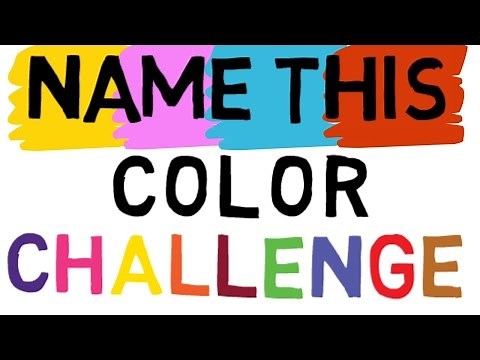 CHALLENGE VIDEO: Say the COLOR and not the WORD | Right Brain vs Left Brain Challenge - Color Test