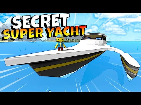 SECRET SUPER YACHT UNLOCKED IN NEW WOBBLY LIFE UPDATE!!