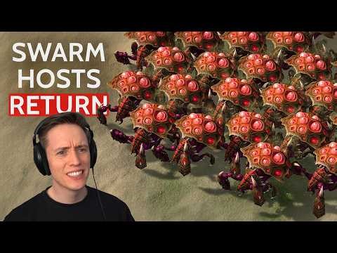 Maru Can't Stop These SWARM HOSTS in StarCraft 2
