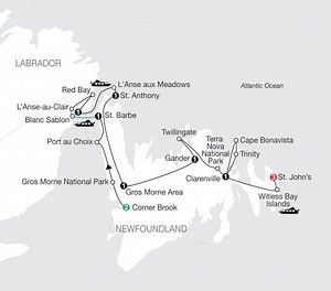 Newfoundland & Labrador - Globus (12 Days From Corner Brook to St. John's)