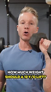 How much weight should a 12-year-old lift? The answer: just enough to perform 10-15 controlled reps with perfect form. It’s not about maxing out — it’s about mastering technique, building coordination, and staying safe. #KidFitness #YouthStrengthTraining #ParentTips | Live Lean TV | Facebook