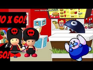 Evil Toad and Evil Toadette Raps Orders At McDonald's/Grounded