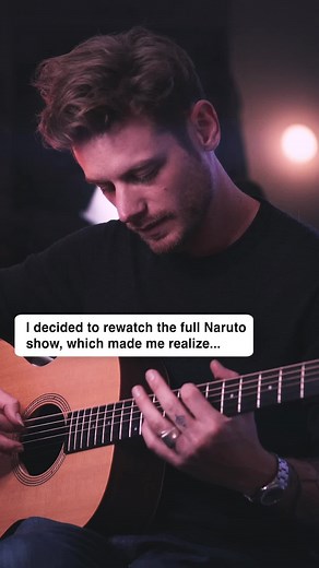 Naruto fans: I'm not crying, you're crying #naruto #narutoshippuden #guitarcover #sadnessandsorrow