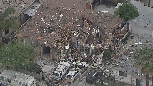 'It was pandemonium': Neighbor describes aftermath of Los Angeles house explosion that was caught on camera