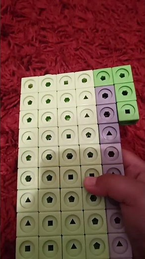 numberblocks perfect numbers band 8 but with mathlink cubes