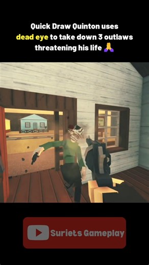 Quick Draw Quinton 1v3 dead eye duel in gorebox 👁️💥
