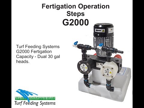 Steps to Setup and Run G2000 Fertigation System by Turf Feeding Systems