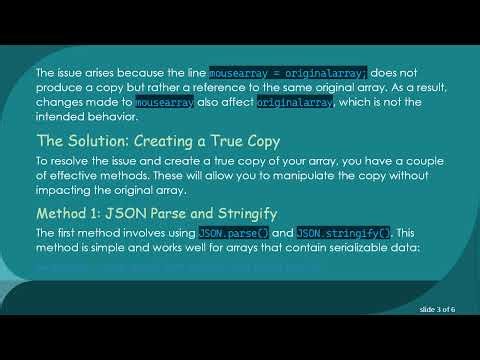 How to Make a Copy of an Array with One Difference in JavaScript
