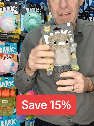 Is your dog a super chewer? BARK have a fantastic range of nylon and rubber dog toys that are alot more durable than your plush soft toys