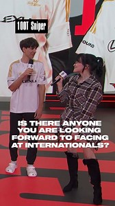 Fighting Words from 100 Sniper ⚡️⚡️ | LOL Esports