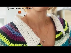 How to crochet a collar. Very easy and quick.