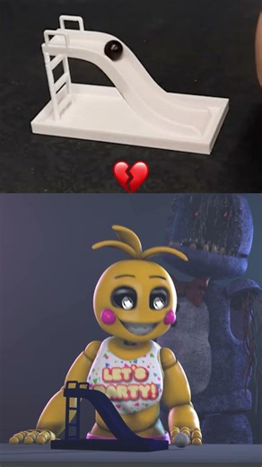 TOY CHICA vs Optical Illusion CHALLENGE #fnaf #sfm #gmod
