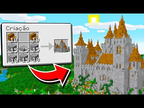 Como fazer CONSTRUÇÕES INSTANTÂNEAS no MINECRAFT