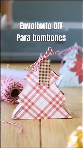 Christmas box wrapping for chocolates. Cricut