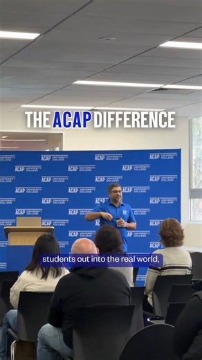 Our Work Integrated Learning placements give you the chance to put theory into practice before you graduate 🎓 Our lecturer Matt Thurgood explains how our placement opportunities help you develop real-world skills and graduate career-ready. Work Integrated Learning is a mandatory component for select ACAP courses, designed to bridge the gap between classroom learning and professional practice. Learn more about our courses and how we prepare you for your future career 👇acap.edu.au | ACAP Univers