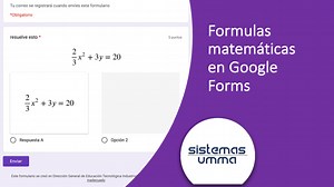 Insertar ecuaciones matemáticas en Google Forms