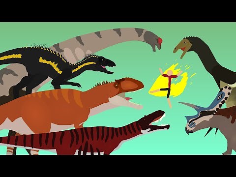Dinosaurs vs Human 2 Animation