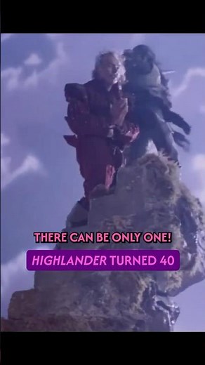 There Can Only Be One 40 Years Later #highlander #movie #shorts