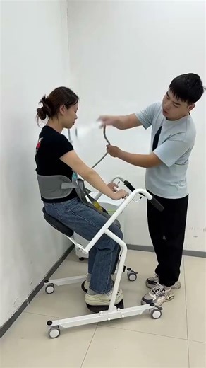 Making transfers easier at home 1️⃣ Stand Assist Elderly Patient Transfer Lift Chair ( # 3048 )