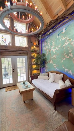 The Wizard’s Herbarium inspired by Luna Lovegood ✨🪄 #airbnbfinds #travel #harrypotter #housetour