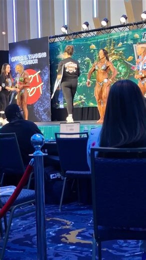 Atlantic Coast Pro Women's Physique Masters 55+ awards presentation