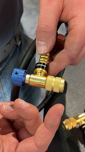 You can find these low loss hoses here: https://geni.us/6KVFA The Malco Edge Safe Seal hose is a game changer! Say goodbye to refrigerant burns 👋🏻 @malcotools #hvac #tools #diy #construction #fyp | The DIY HVAC Guy