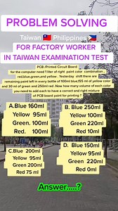 Factory Worker Examination Test Sample First Timer Applicants from Philippines 🇵🇭 #recruitmentagencytaiwan #brokerstaiwan #taiwanhiring #factoryworkertaiwan #ofwlife #FACTORYWORKER #taiwan #OFW | Pinay Married to Taiwanese