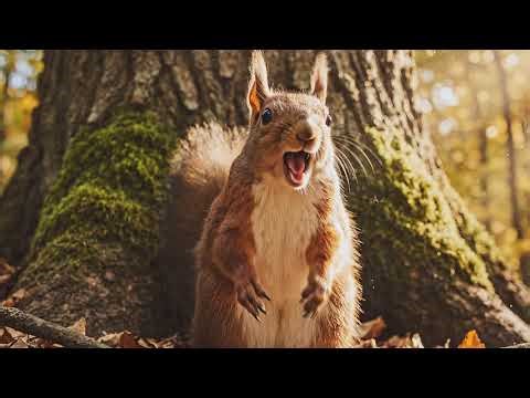 Laugh Out Loud with the Happiest Smiling Squirrel Ever! | Pure Joy, Funny Moments & Feel-Good Vibes!