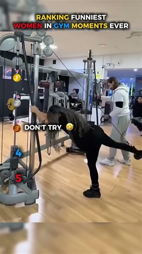 Ranking Funniest Women In Gym Moments Ever P3