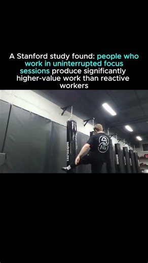 Deep work creates value. Reactive work creates motion