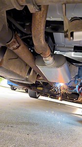 Had to ditch the loudmouth 2 for a Dynomax Exhaust muffler! The loudmouth just drones on a stock truck at lower rpm. I have a dynomax on my Camaro and Firebird too. The tip was the cheapest one I could find on Amazon. #dynomax #exhaust #welding #muffler #autorepair #carrepair #gmc #sierra #z71 #gmt800 #gm #trucks #project #automotive #sporttruck #belltech | LsxMatt