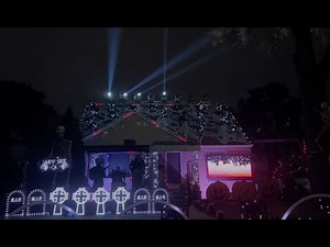 Spooky Scary Skeletons 2023 Halloween Light Show