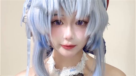 媚眼抛给瞎子看，喵