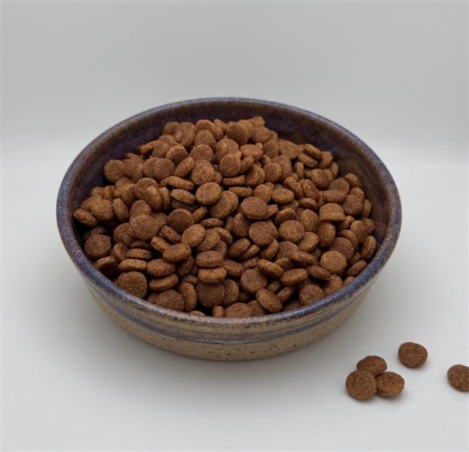 Blue Ceramic Dog Dish Food or Water Bowl - Etsy