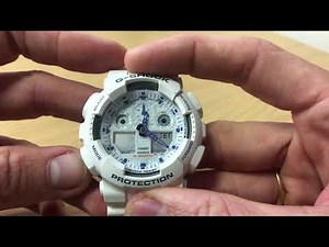 G Shock 5081 digital and analog sync