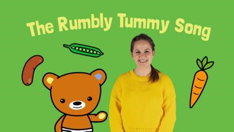 The Rumbly Tummy Song - Daily Routine Songs Playlist - CBeebies