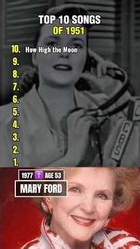 Hit songs of 1951 #60smusic #flashback #oldies #60hits #music