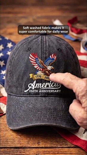 Classic Denim Cap for American Patriots #personalized #gifts #americanpride #A250