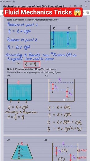 Pascals law||Fluid Mechanics Tricks 😱#shoetsfeed#motivation#physics#vishal