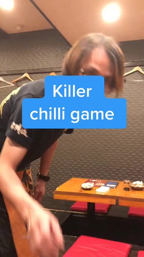 Spicy Chilli Eating Game in Japan
