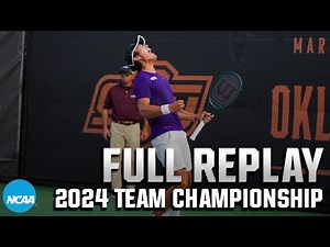 2024 NCAA DI men's tennis championship: TCU vs. Texas | FULL REPLAY