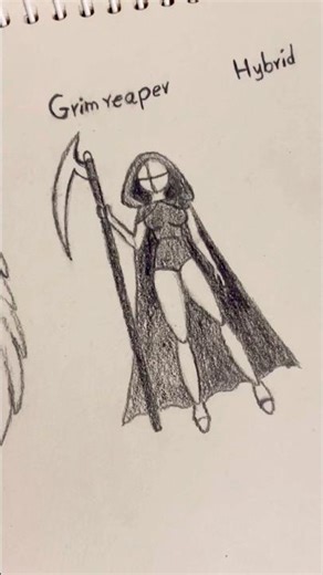 How to draw body tutorial✨ (angel,grim reaper & Hybrid) #drawing #tutorial #howtodraw #sketch #art