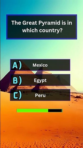 Great Pyramid Quiz 🏜️ | Egypt History Trivia 🇪🇬 | Ancient Wonders Challenge ⚰️#quiz #viral #shorts